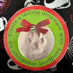 Mudpie Paw Print Impression Ornament Kit